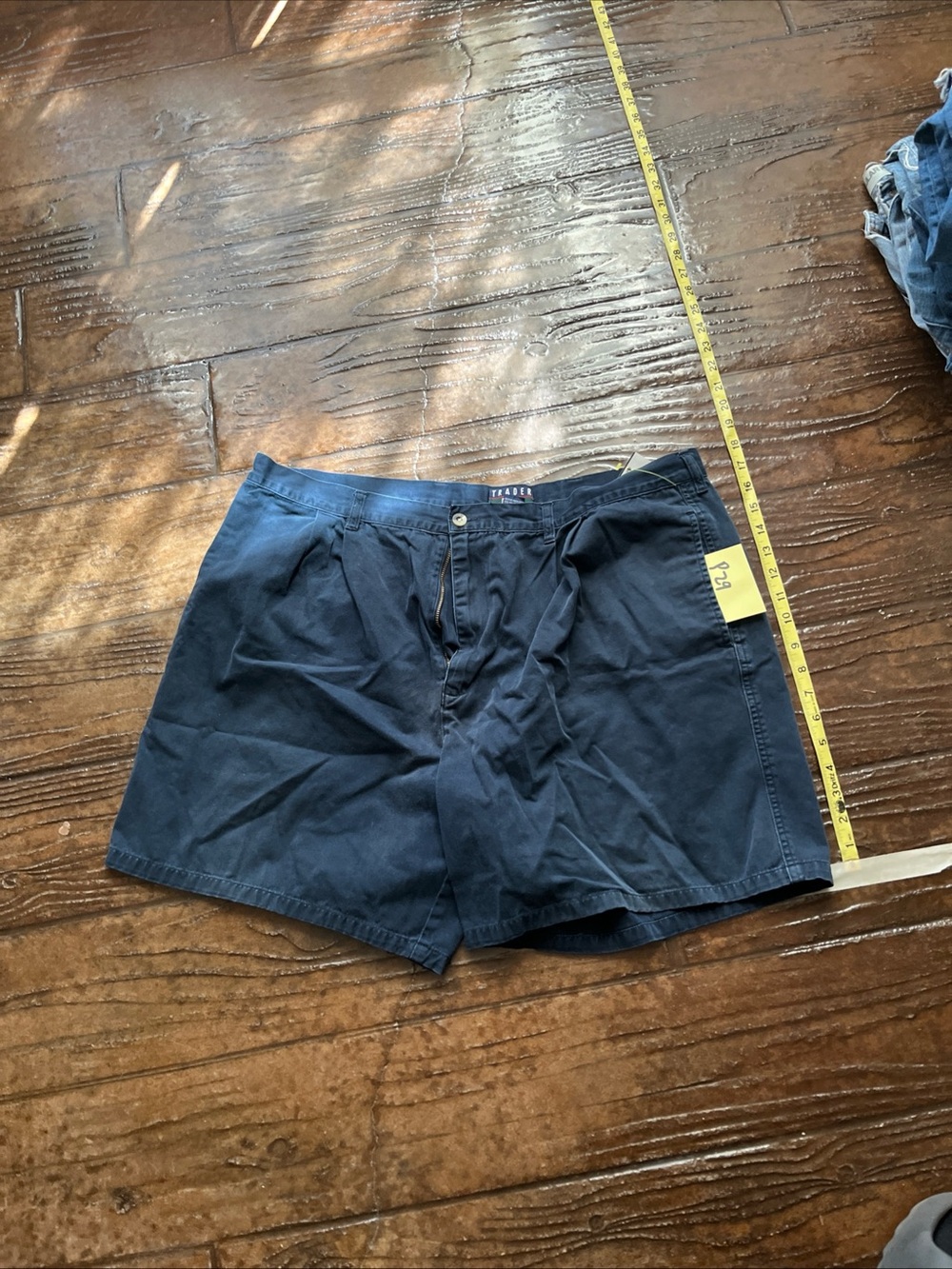 Trader Bay Men’s Dark Navy Flat Front Shorts